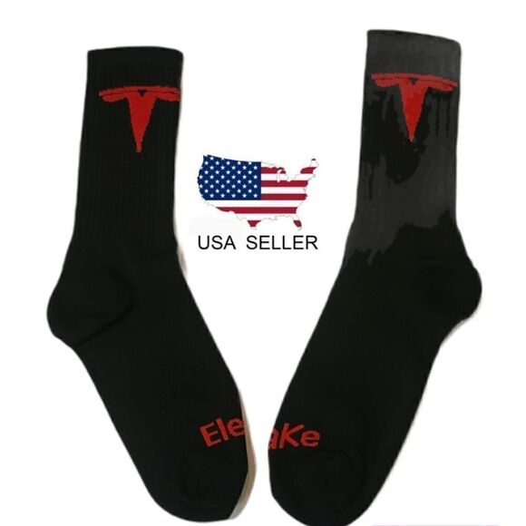 Custom Made Tesla Electric Brake Socks - Picture 1 of 3